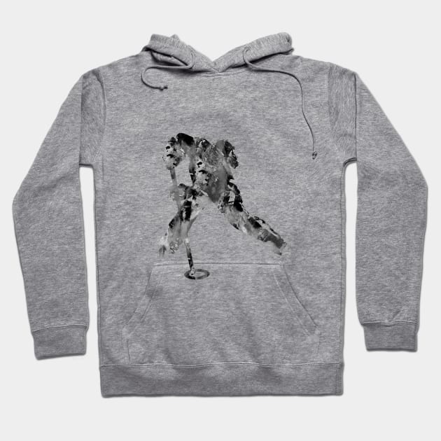 Ringette player Hoodie by RosaliArt